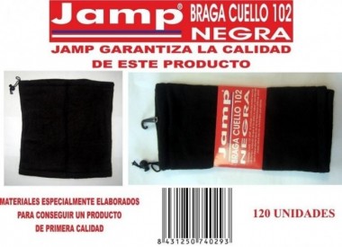BRAGA CUELLO POLAR NEGRA