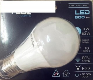 LED A60 8W  FL6024