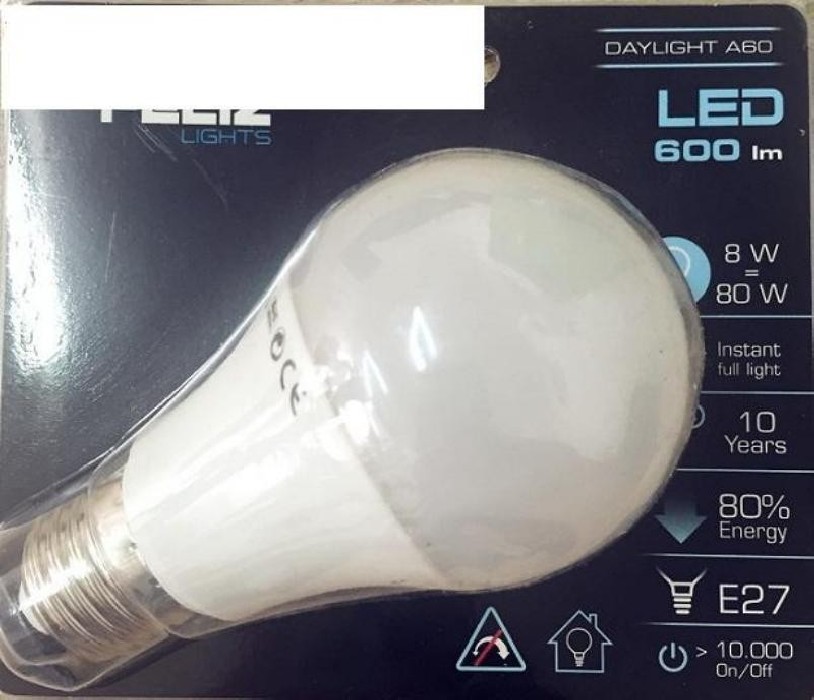 LED A60 8W  FL6024