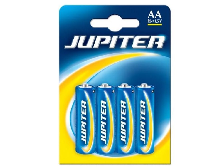 PILA JUPITER R06 BLISTER 4 UN 040074