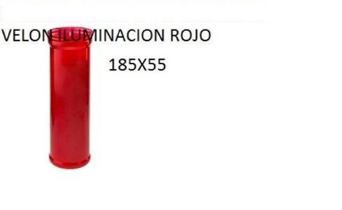 VELON ILUMINACION ROJO 101900