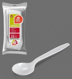 CUCHARITAX25 BCO.POSTRE...