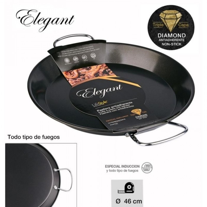 PAELLERA ANTIADH.QUANTUM  46CM. RF.3564