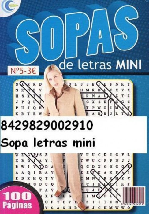 SOPA LETRAS MINI