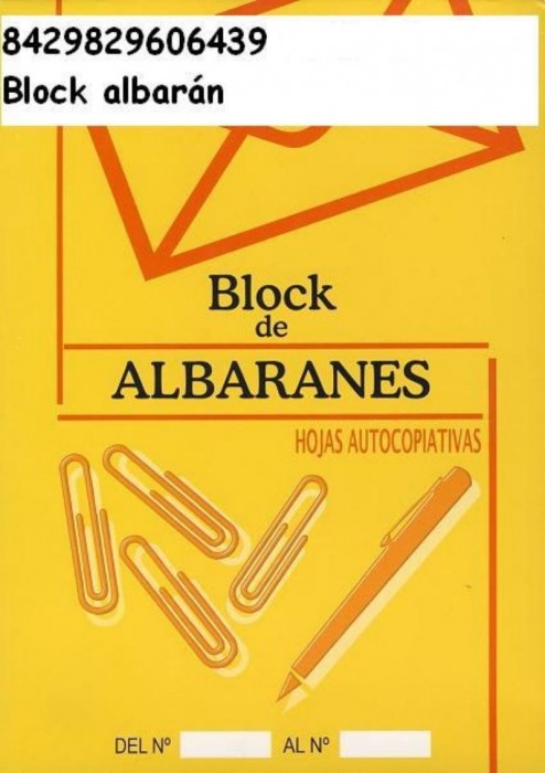 BLOCK ALBARANES