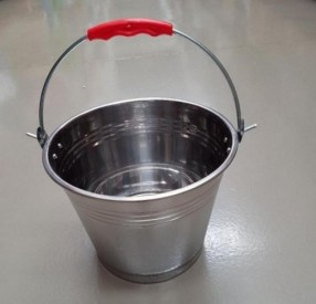 CUBO ACERO INOX 10 L.  3110