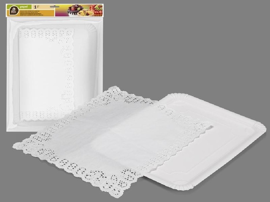 BANDEJA RECT.C/BLONDA 31X38 355400