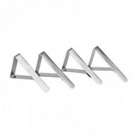 SUJETA-MANTELESX4UN INOX 5024