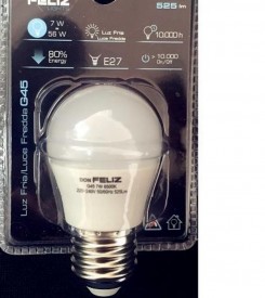 BOMBILLA LED 7W E27 FL400