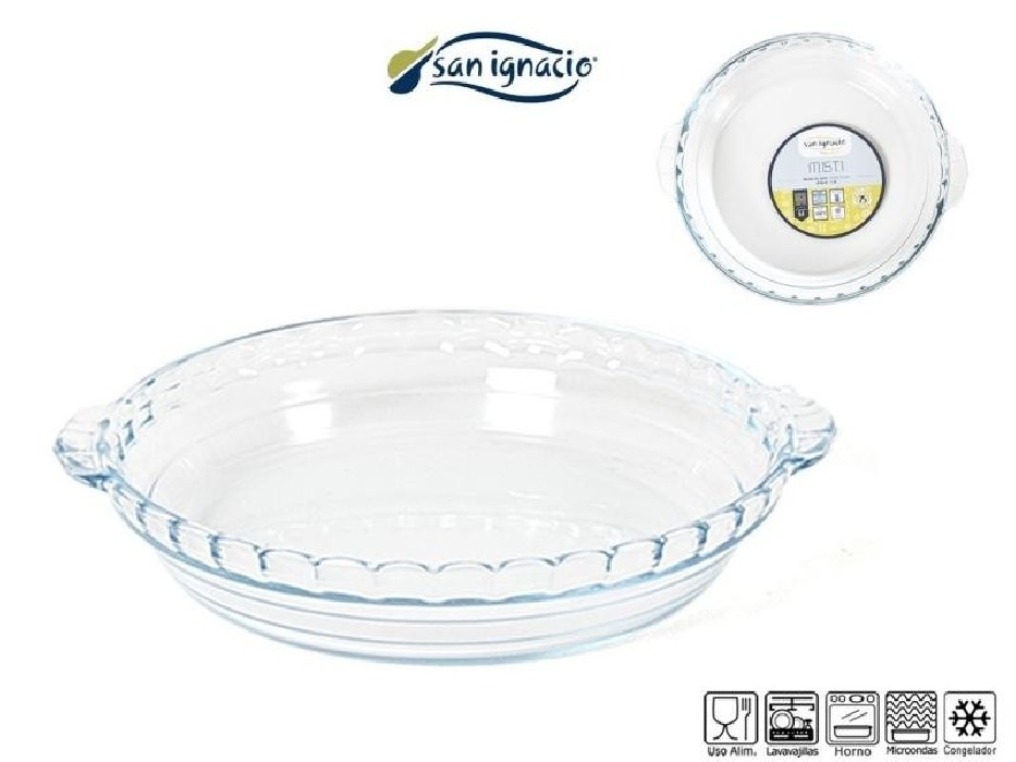 MOLDE TARTA C/ASAS SAN IGNACIO 26CM 1.3L