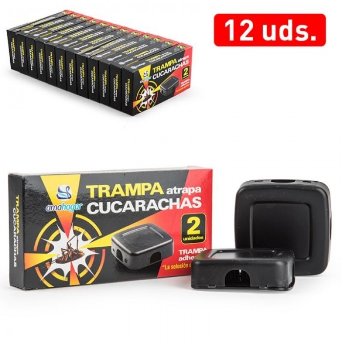 TRAMPA ADHESIVA CUCARACHAS 01676