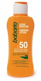 LECHE SOL ALOE 100ML F-50...
