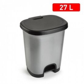 CUBO PEDAL 27L BLACK PLATA...