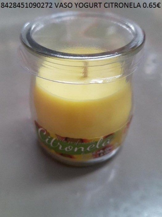 VASO YOGURT CITRONELA 900465