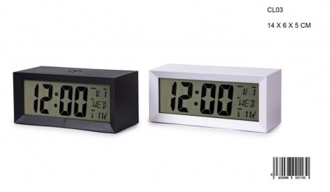 DESPERTADOR DIGITAL LUZ...