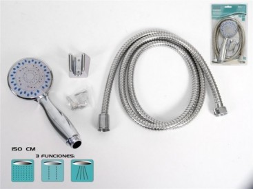 CONJ.DUCHA 3FUNC.C/MANGU.150CM