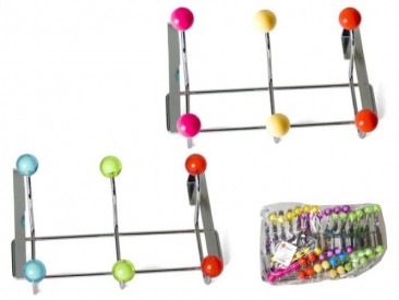 PERCHA PUERTA 6 POMOS