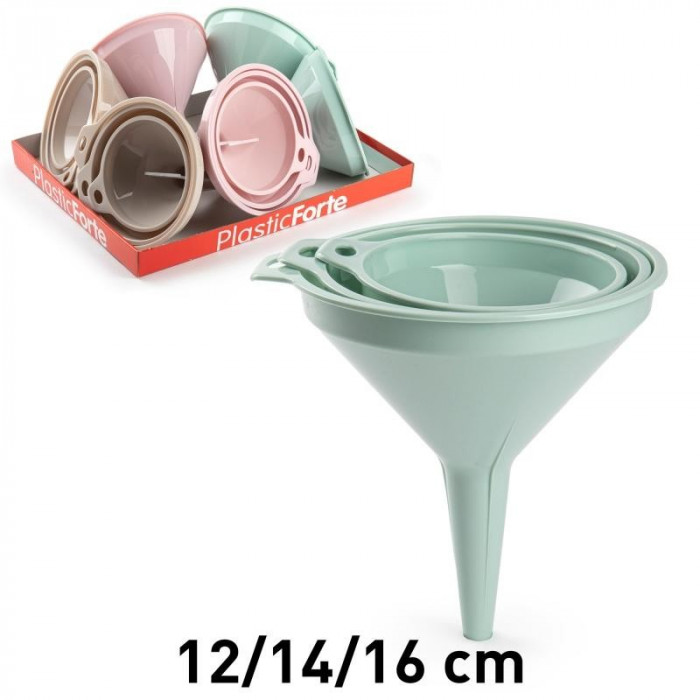 SET 3 EMBUDOS 12/14/16cm 123811A