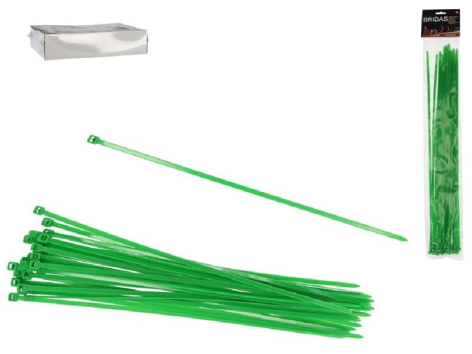 BRIDASX30 4.8X450MM VERDE