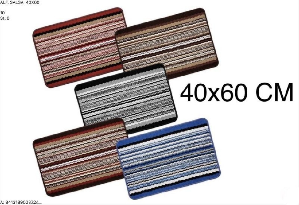 ALFOMBRILLA SALSA 40X60