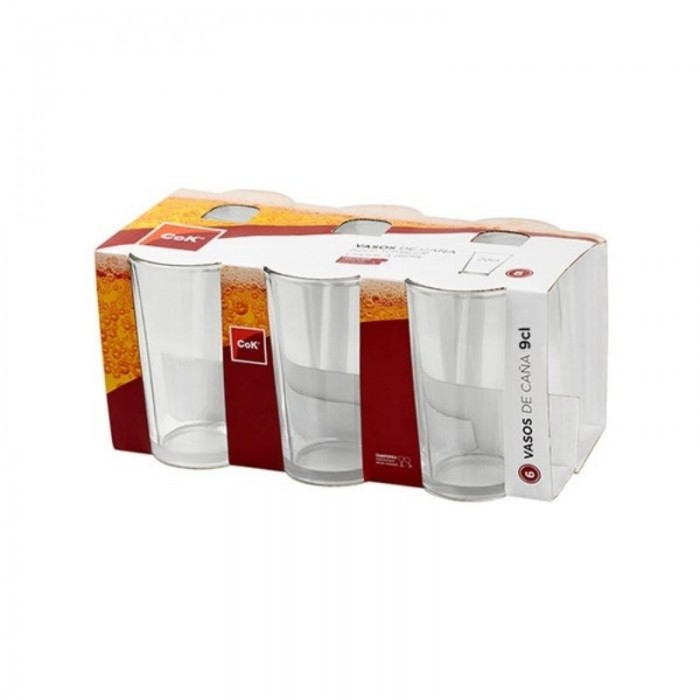 PACK 6 VASO CAÑA TEMP 9cl 115-Y1019