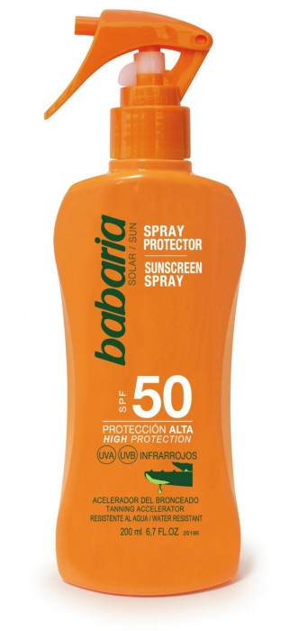 SPRAY PROT.SOLAR ALOE 200ML F-50...