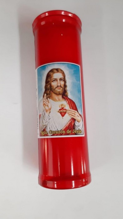 VELON ILUMINACION C.DE JESUS ROJO...