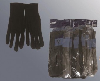 GUANTE ALGODON M NEGRO 28257