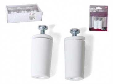 TOPE PERSIANA BCO.40mmX2