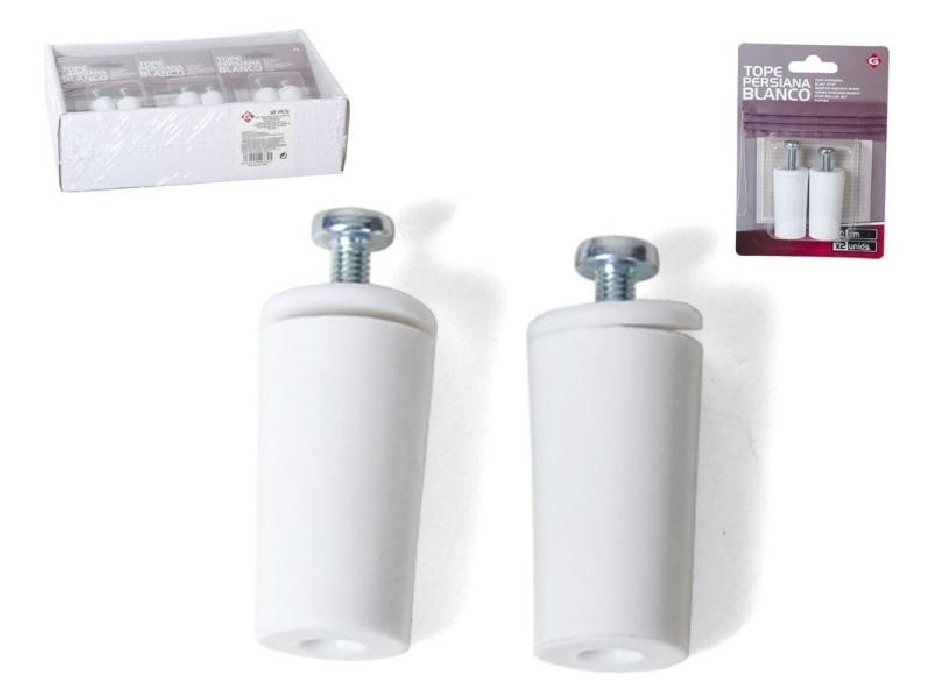 TOPE PERSIANA BCO.40mmX2