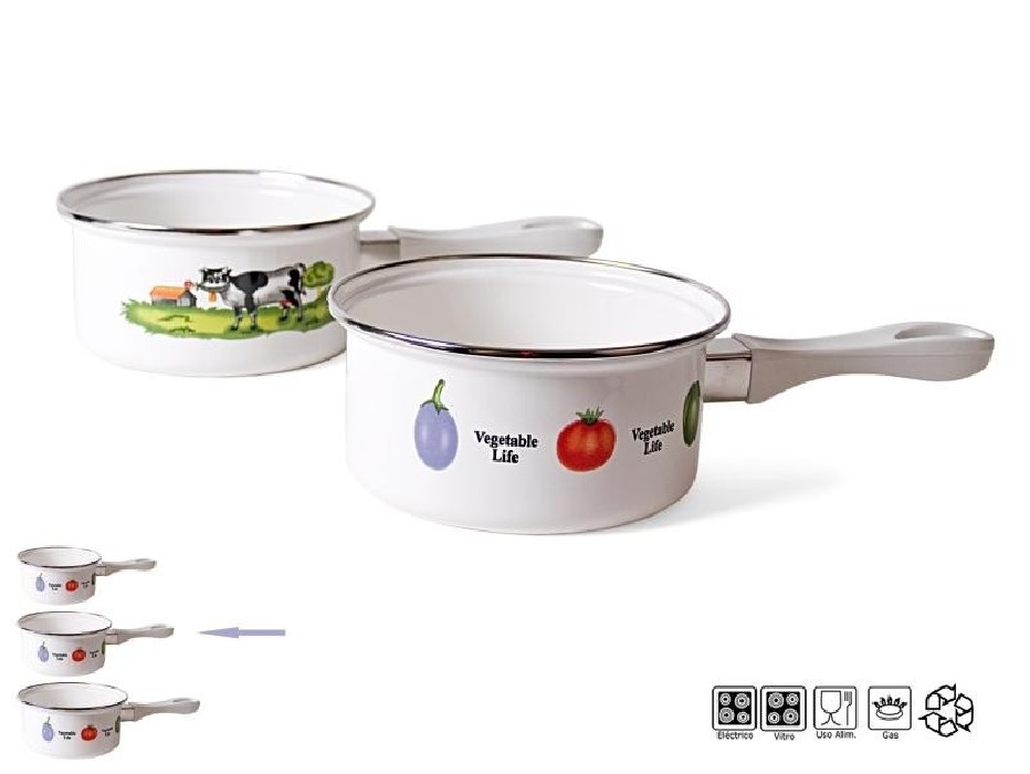 CAZO ESMALTADO 16CM SDO