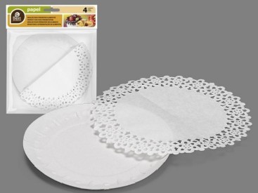 BANDEJA REDOND.X4+BLONDA...