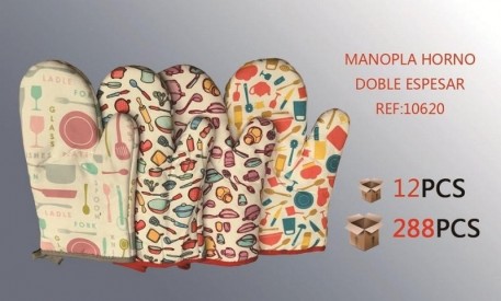 MANOPLA HORNO ALGODON 10640