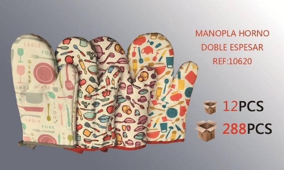 MANOPLA HORNO ALGODON 10640