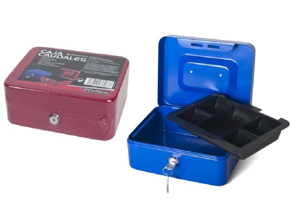 CAJA CAUDALES METAL 20X16