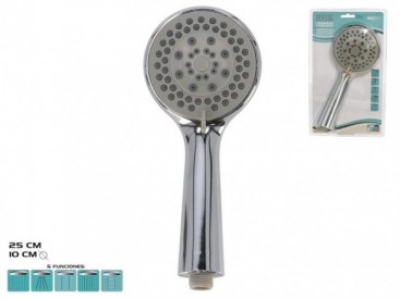 MANGO DUCHA CROMO 5 FUNC.
