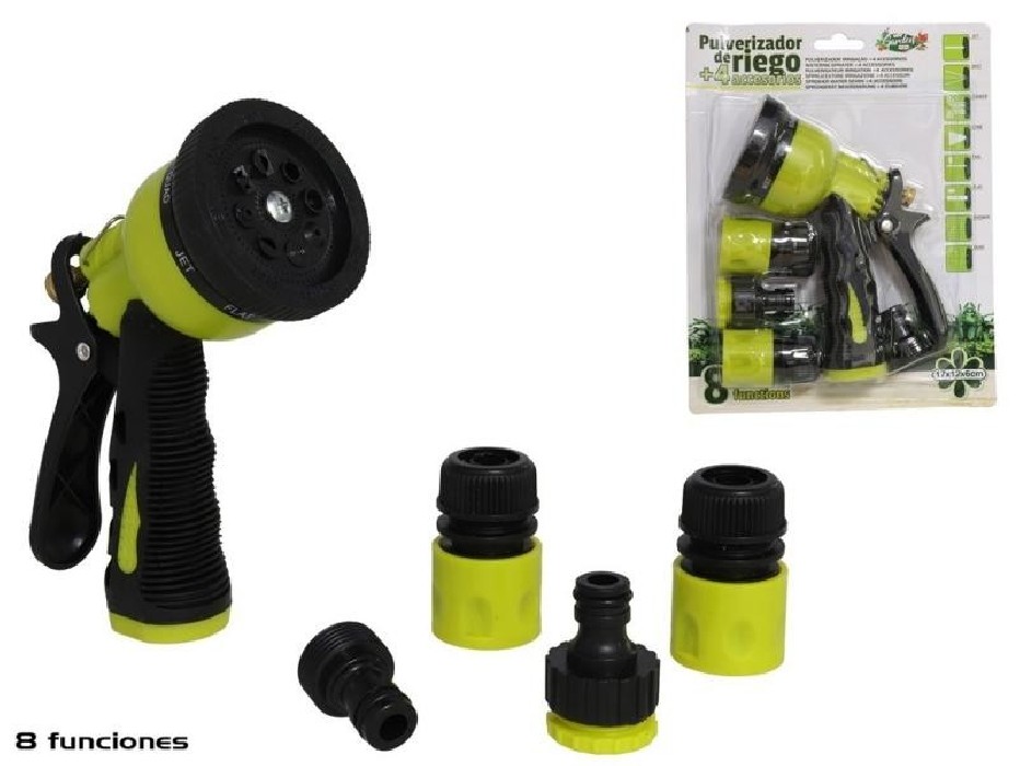 PULVERIZADOR RIEGO+4ACCS. 17CM