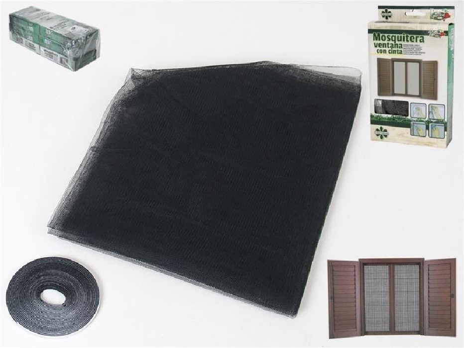 MOSQUITERA VENTANA C/CINTA 150*130CM