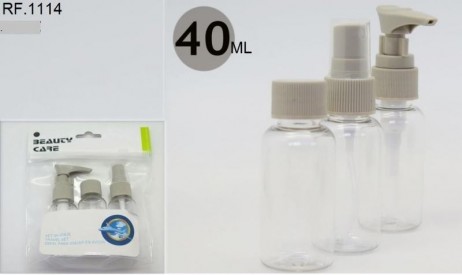 SET VIAJE 3 BOTELLAS 40ML...