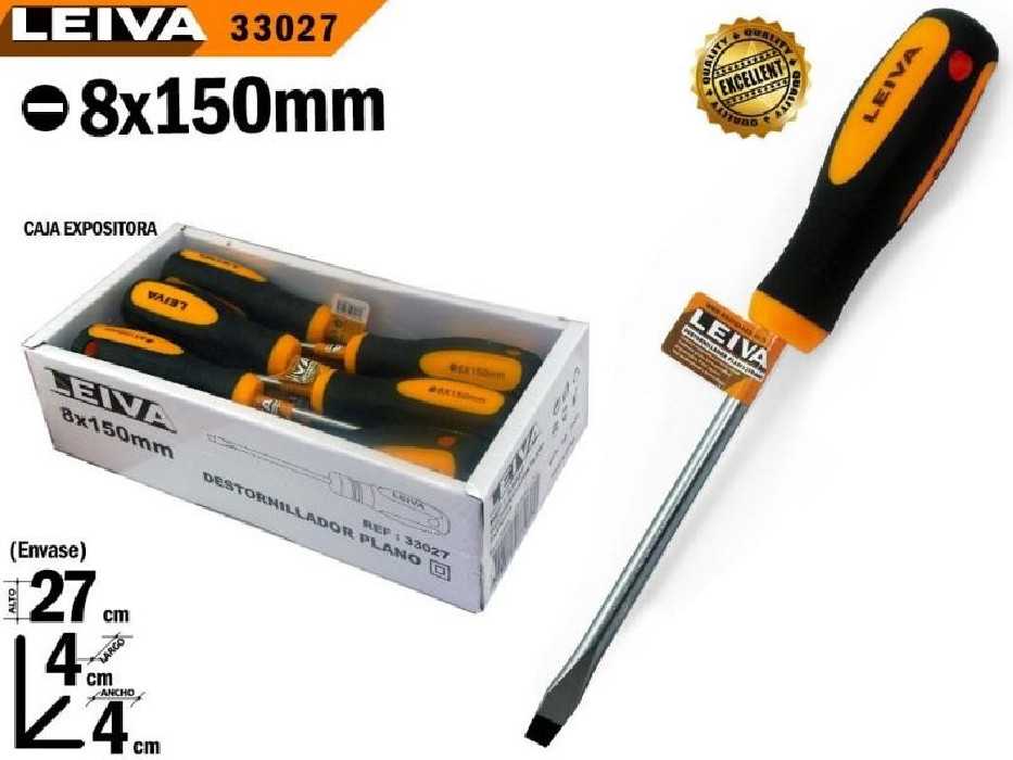 DESTORNILLADOR PLANO 33027
