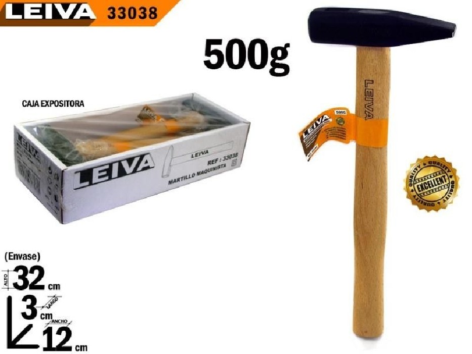 MARTILLO MAQUINISTA 500g 33038