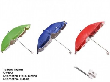 SOMBRILLA SILLA 110CM NYLON...