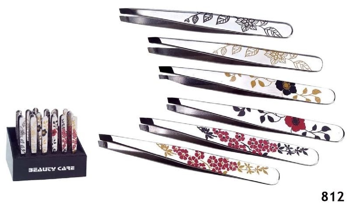 PINZA DEPILAR MIRROR PAINT 9,5cm  RF.812