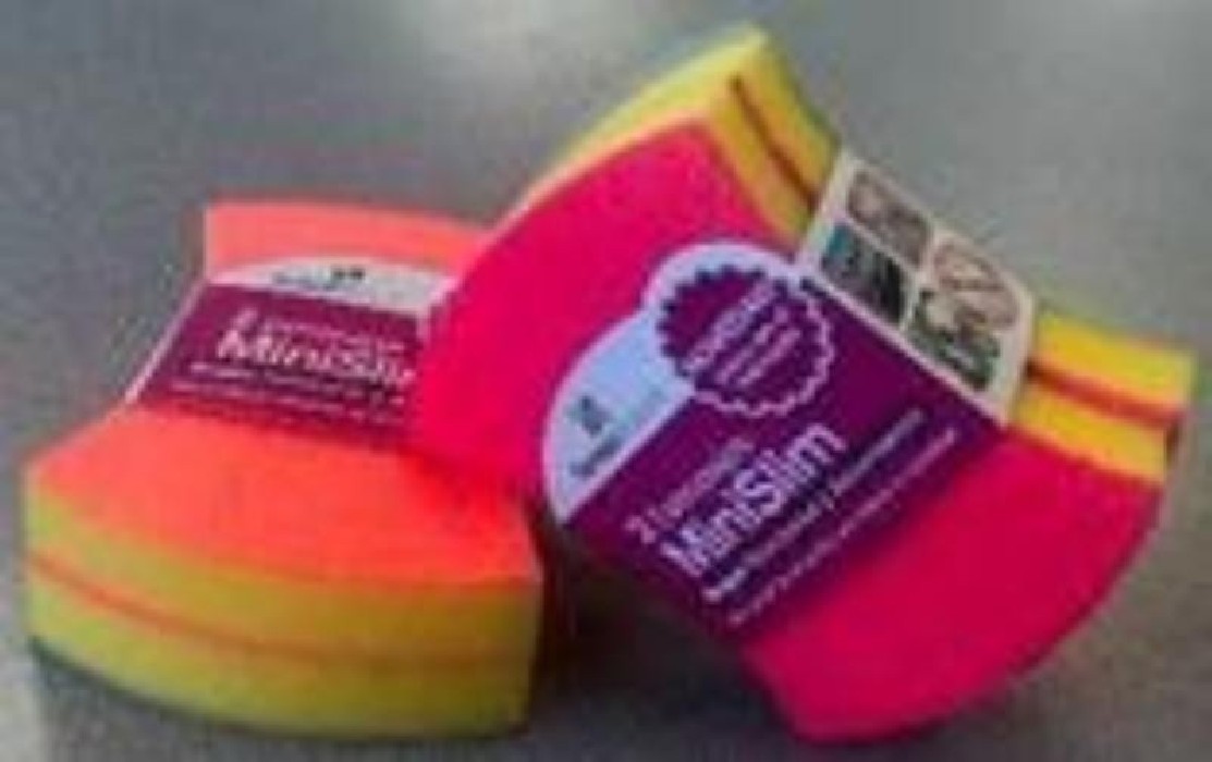 ESTROPAJOS MINI SLIM PADX2COLOLRES...