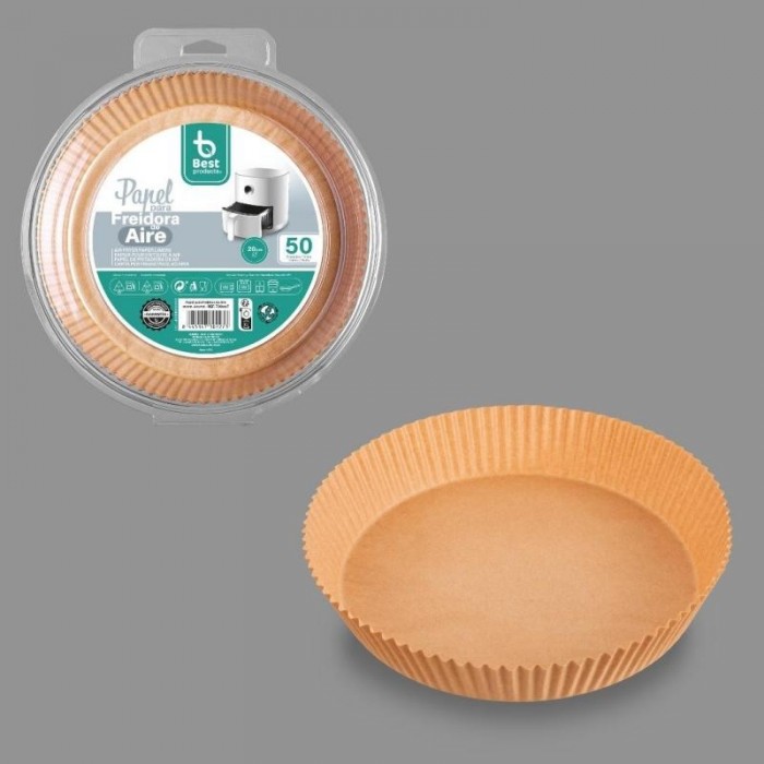 PAPEL REDONDO FREIDORA AIREX50 20CM...