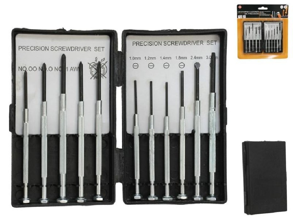 SET 11 DESTORNILLADORES PRECISION 11,5