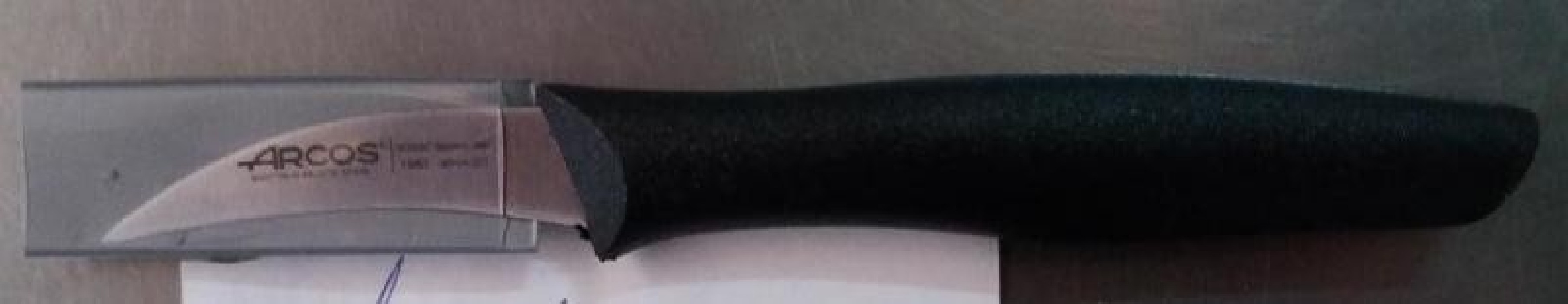 CUCHILLO MONDADOR NEGRO 60MM. 188300