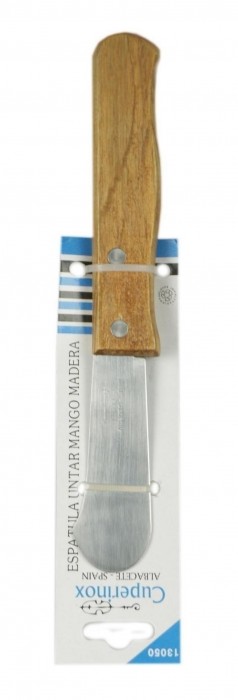 ESPATULA UNTAR MANGO MADERA 13050