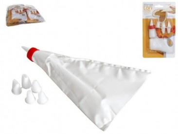 MANGA PASTELERA+6BOQUILLAS...