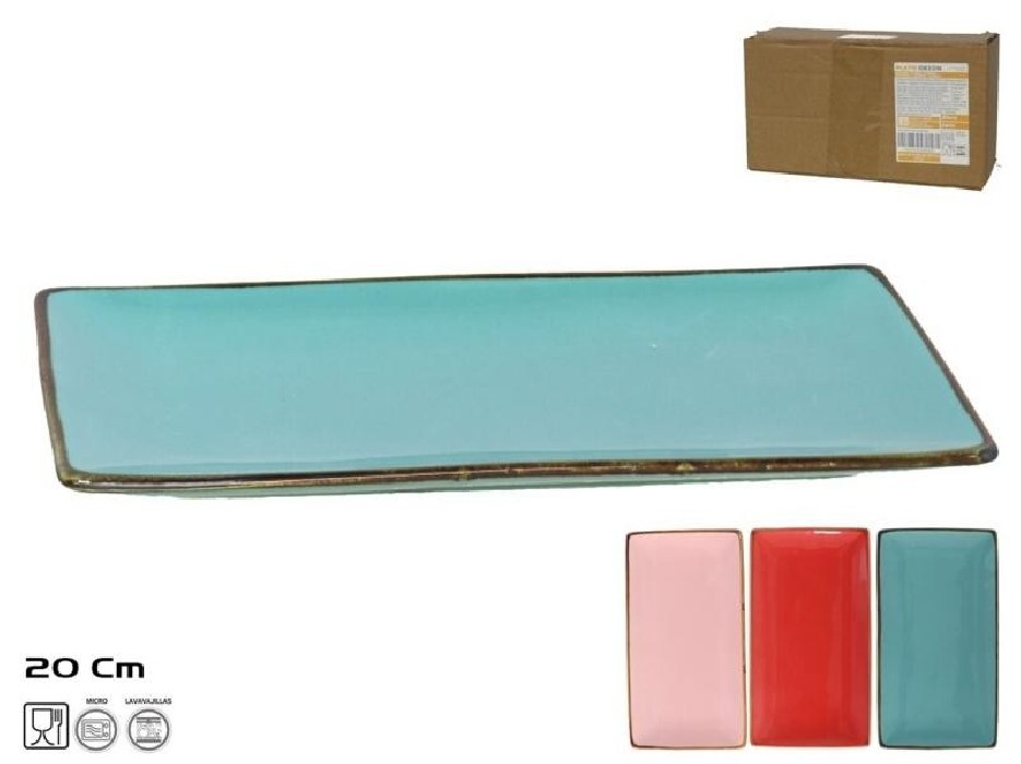 PLATO ORION PORCELANA 20x11x1,5